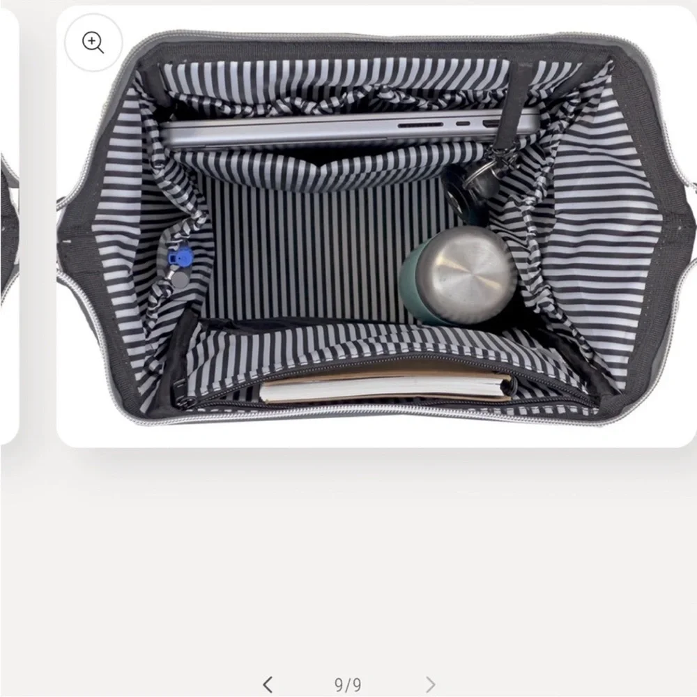 Lenappy the Richie Midnight Blue Diaper Bag.